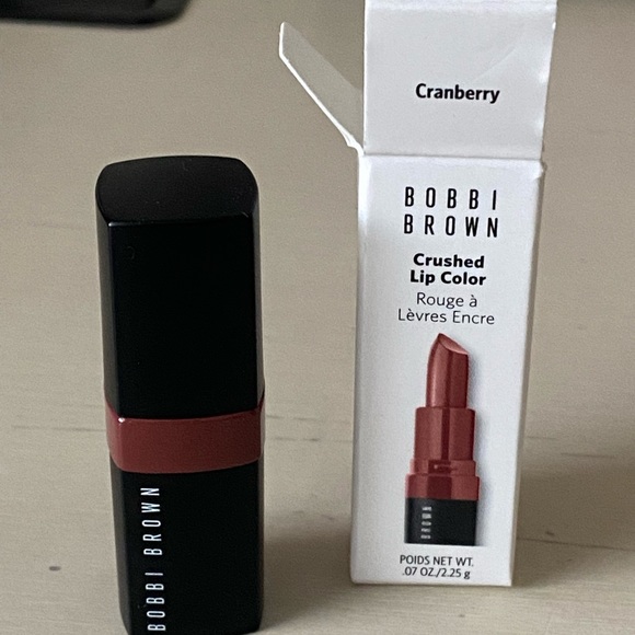 NWT BOBBI BROWN MINI CRUSHED LIP COLOR- CRANBERRY - Picture 4 of 4